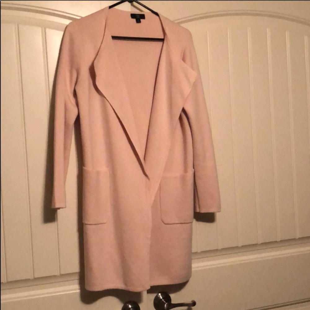 Juliette collarless sweater-blazer